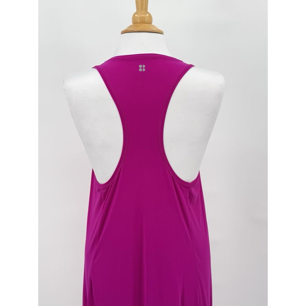 Sweaty Betty Explorer Ace Midi Dress Racerback Purple Pink Athletic Medium - Picture 7 of 15